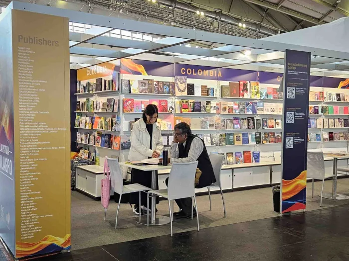 Colombia, presente en la Feria del Libro de Fráncfort 2026.