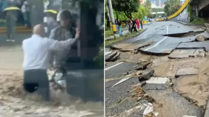 TEMPORADA DE LLUVIAS CREA INUNDACIONES Y SOSOBRA EN LAS REGIONES DE COLOMBIA
