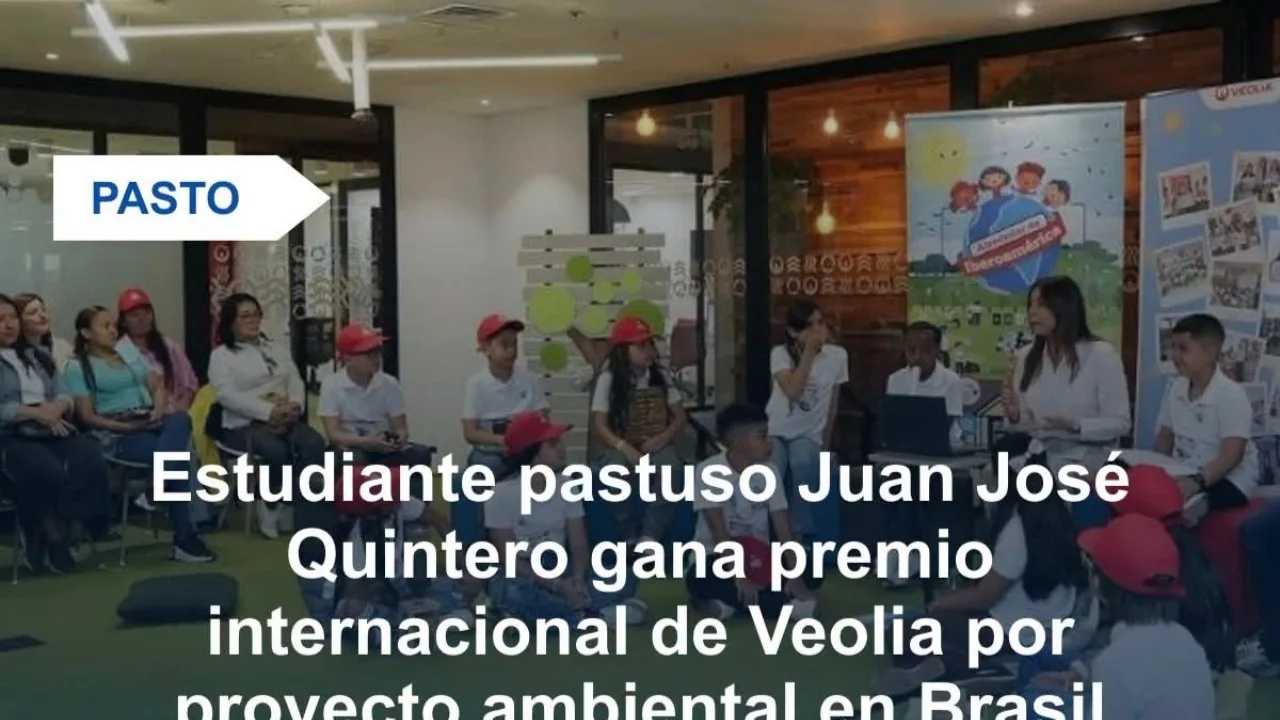 Estudiante del Liceo La Merced Maridíaz ganó premio internacional de Veolia en Brasil