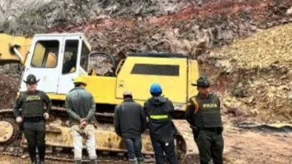 TRES PERSONAS FUERON CAPTURADAS POR PRESUNTA EXPLOTACIÓN ILÍCITA DE MINERÍA EN COLÓN GÉNOV