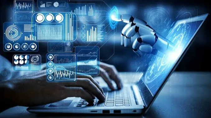 Revolucionando el trabajo diario con la inteligencia artificial en los laptops.