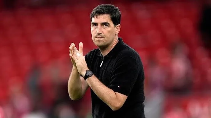 Andoni Iraola y Su partido contra el Manchester city