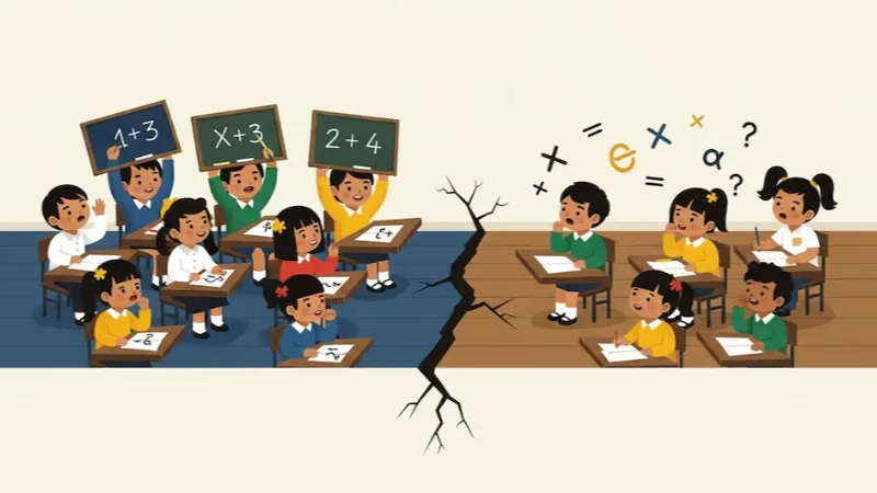 Estudio revela por qué algunos niños tienen dificultades con las matemáticas