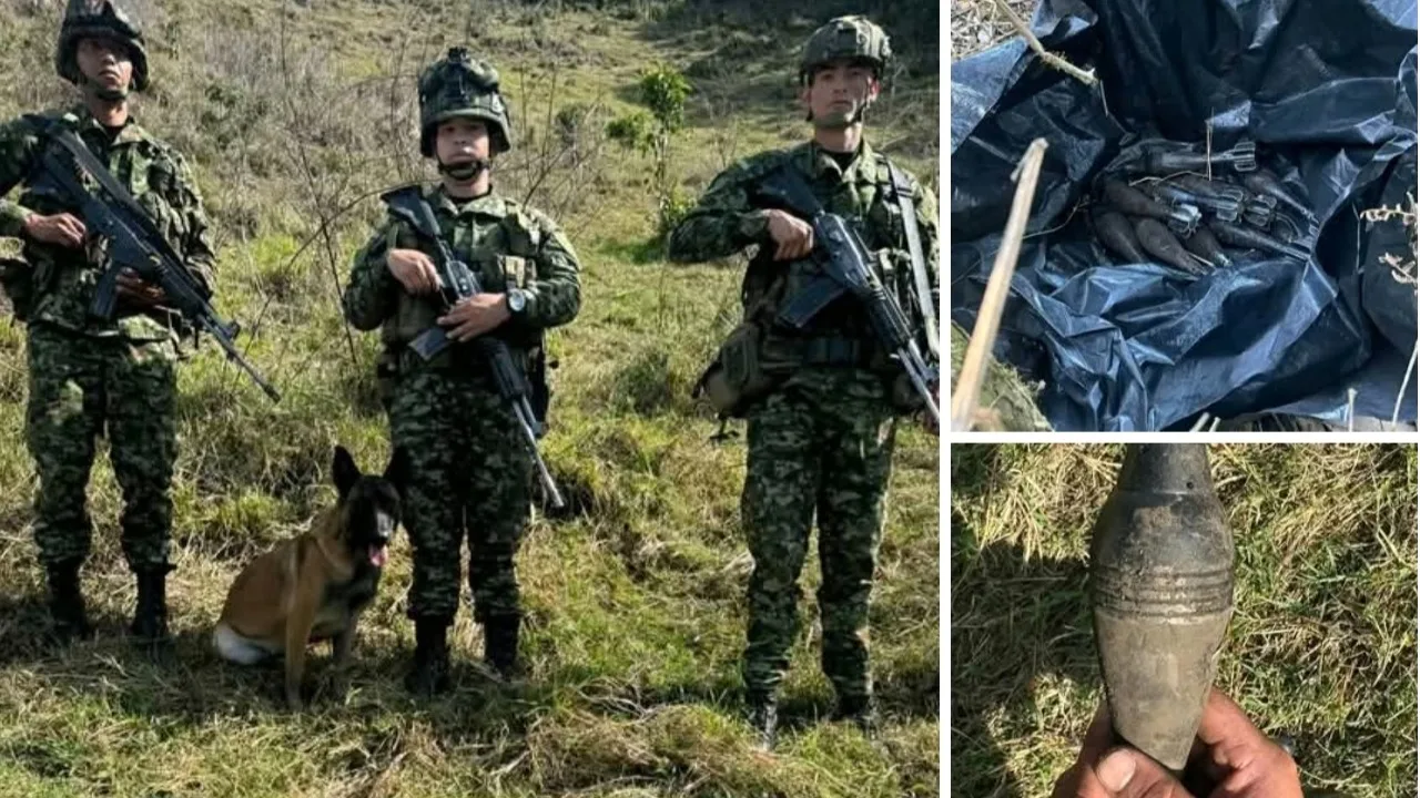 Destruyen 16 granadas de mortero en Linares, Nariño: frustran atentados contra policia