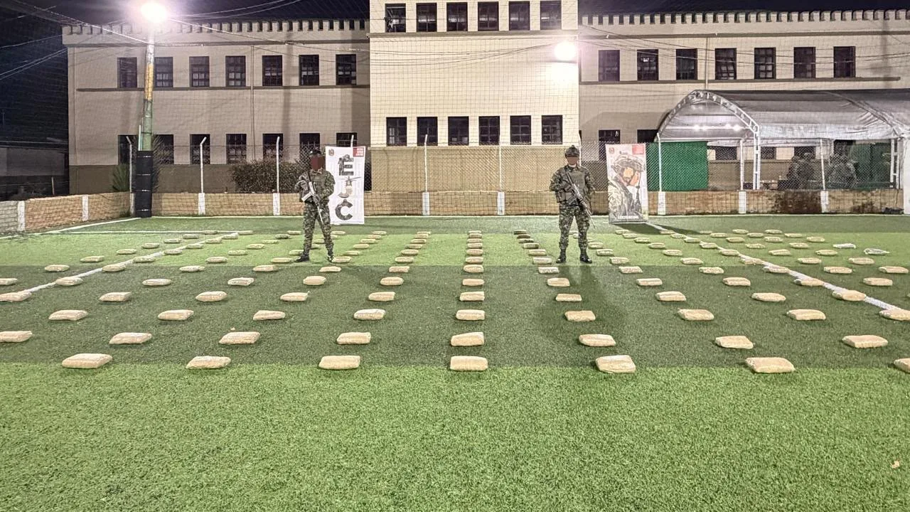 Ejército incautó 160 kilogramos de marihuana en zona rural de Ipiales-Nariño