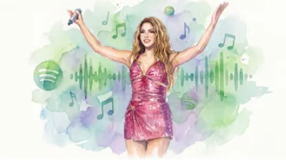 Shakira une a tres generaciones en Spotify: sus canciones siguen conquistando públicos