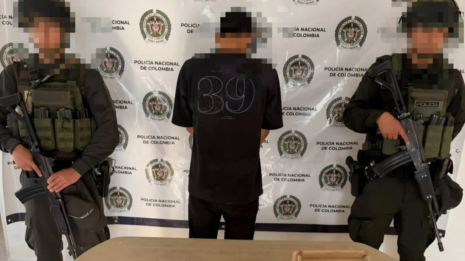 Detenido en flagrancia por porte ilegal de armas de fuego