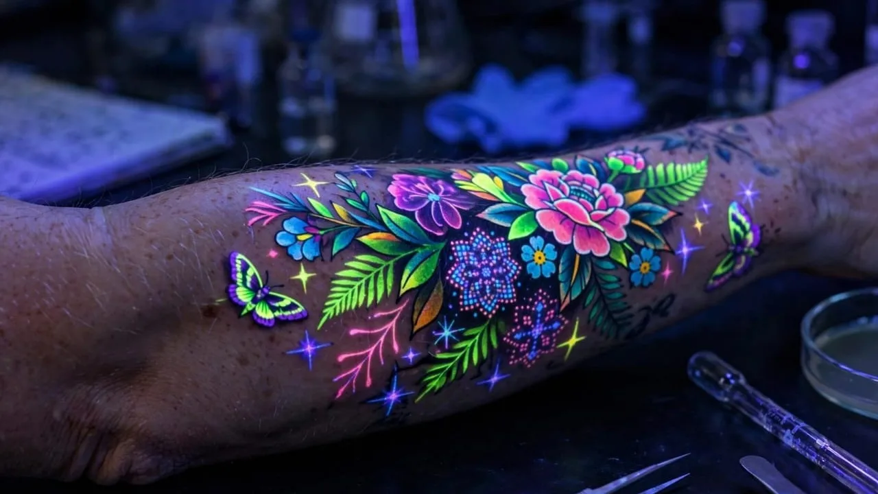 inta PhotoTat: tatuajes que aparecen y desaparecen con luz ultravioleta