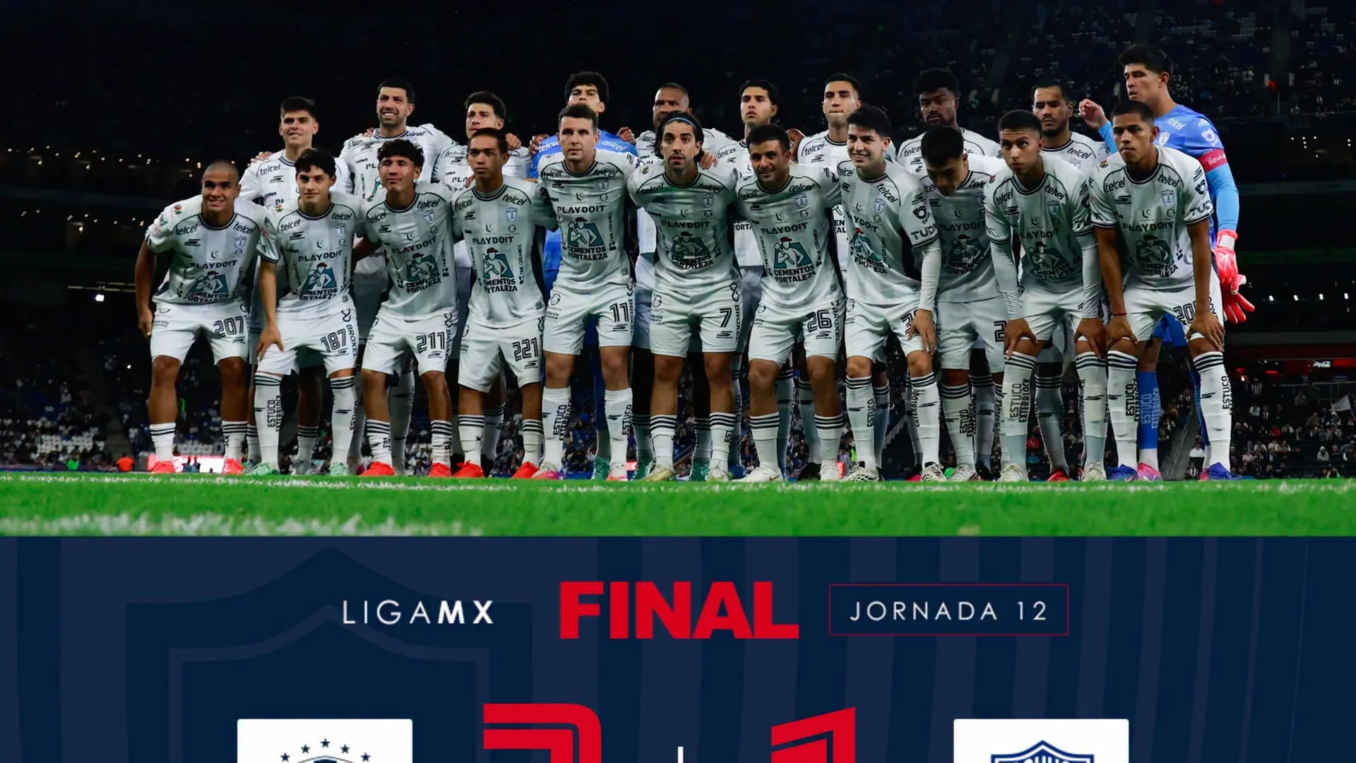 Pachuca puso en aprietos a Monterrey, pero no logró evitar la derrota