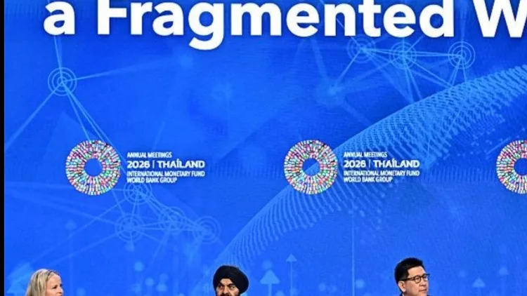 El FMI advierte sobre riesgos globales mientras delegados abandonan reunión por Rusia