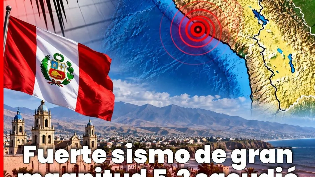 Temblor de magnitud 5,2 en Perú este 11 de octubre de 2026