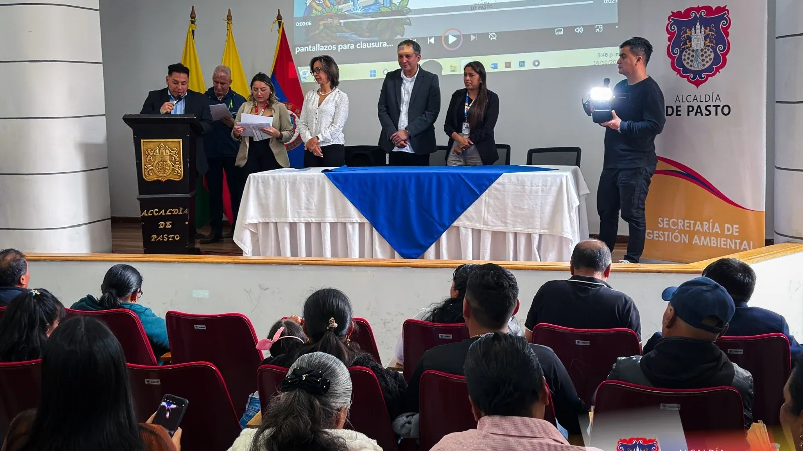 43 personas se certificaron en fontanería y fortalecimiento de acueductos rurales en Pasto