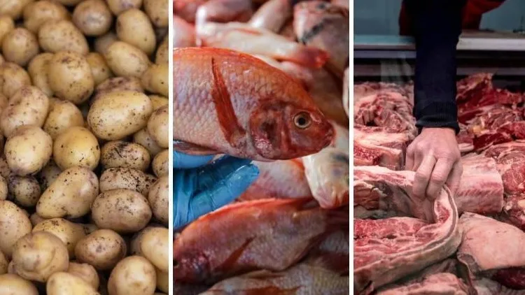 Papa y carne de res lideran las alzas de alimentos en Colombia