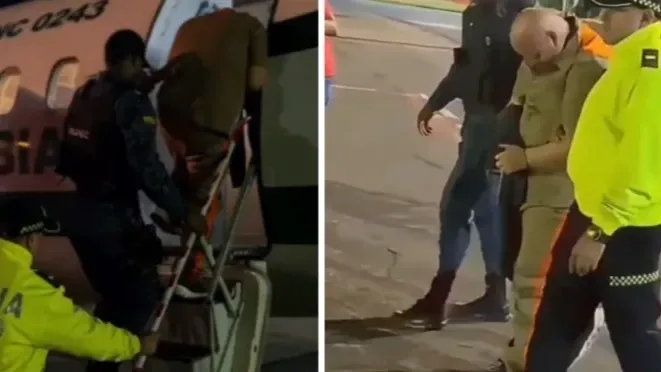 Revelan imágenes de la captura de Miguel Quintero, hermano del exalcalde de Medellín.