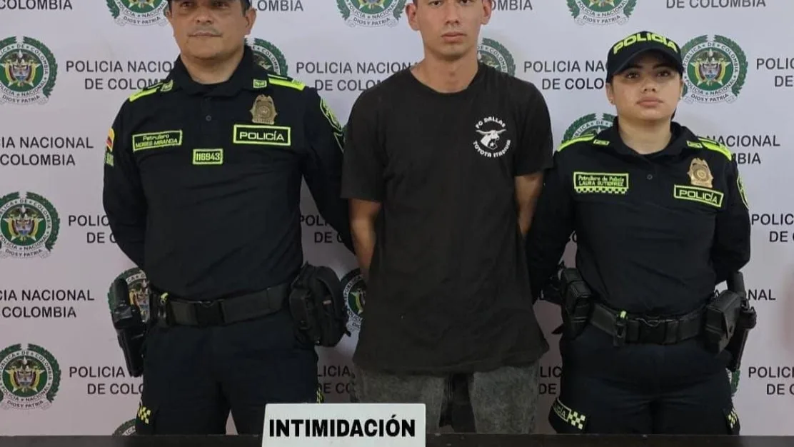 Capturado con un arma de fuego