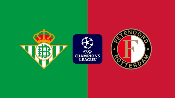 Feyenord y Su encuentro de champions contra el Betis