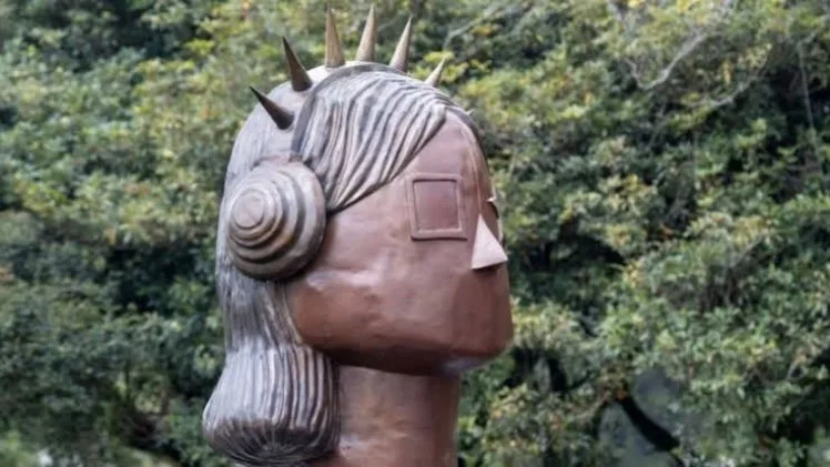 Las autoridades develaron un monumento de bronce para conmemorar tres décadas de música