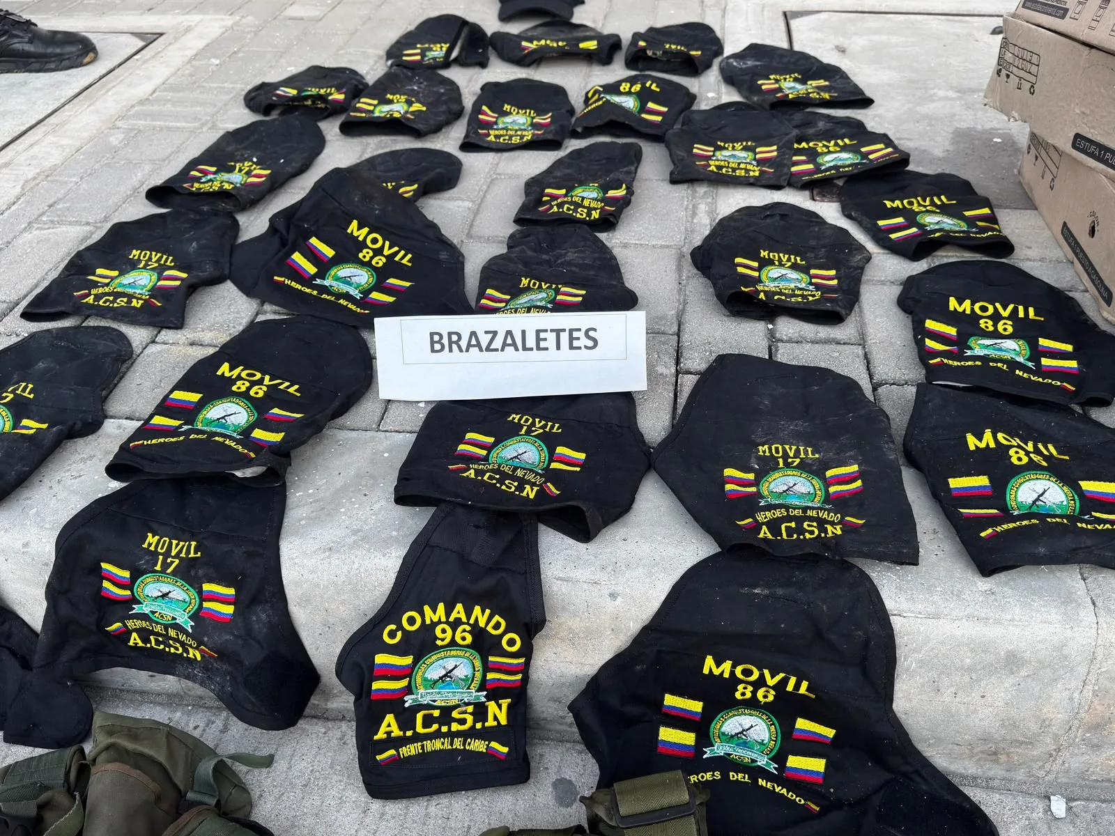 Ejército halló depósito ilegal de armas