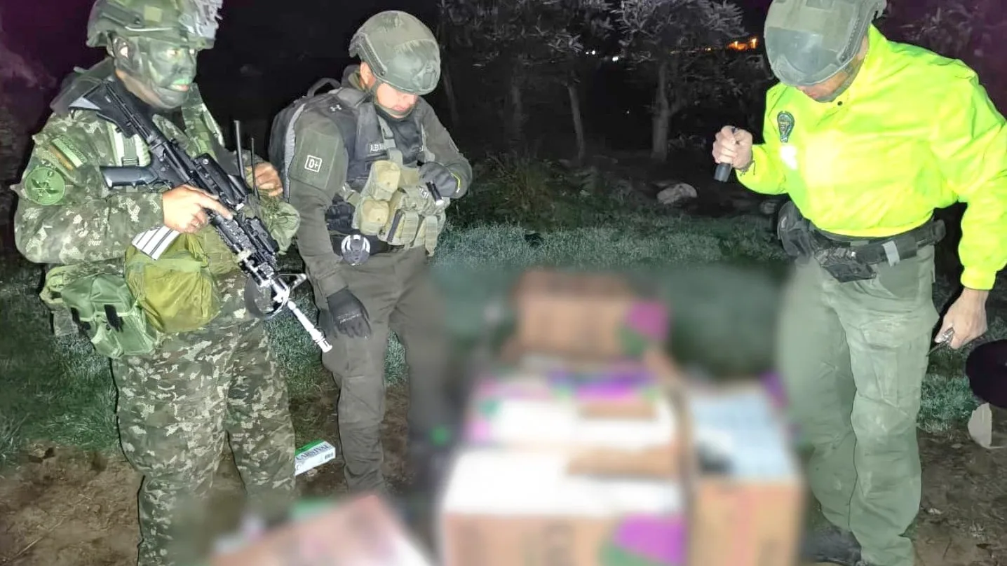 Golpe al narcotráfico en la frontera con Ecuador: incautan 397 kilos de cocaína en Ipiales
