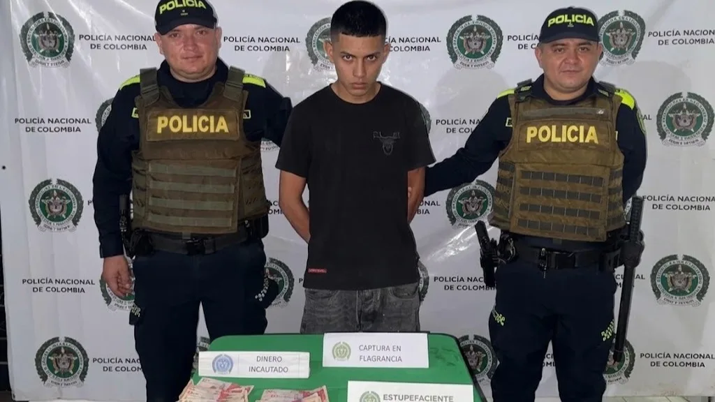 Capturado con 10 gramos de cocaína