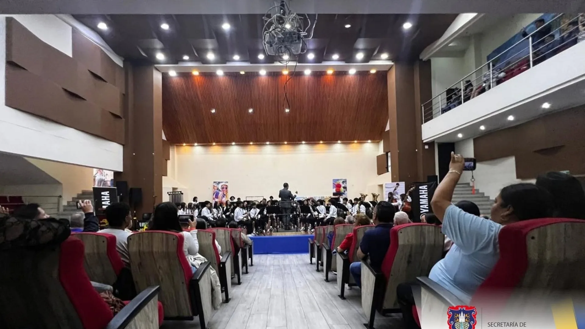 Banda Sinfónica Juvenil de Pasto continúa su experiencia musical en Paipa