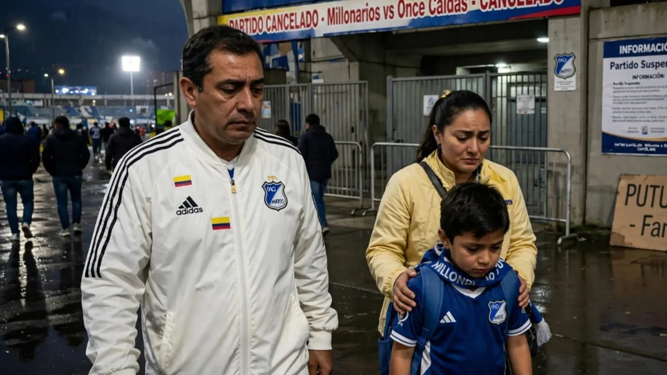 Familia viajó 22 horas desde Putumayo a ver Millonarios y tendrá final feliz