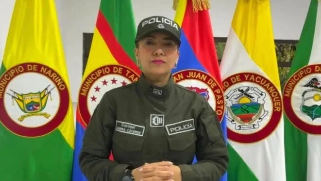 ¿Se va la comandante de la Policía de Pasto tras dos meses? Esto se sabe
