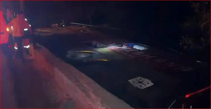 Accidente en la Via Panamericana