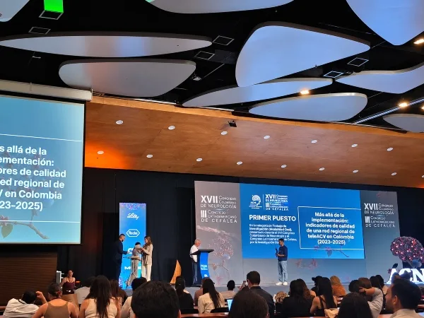 Primer puesto en el XVII Congreso Colombiano de Neurología.
