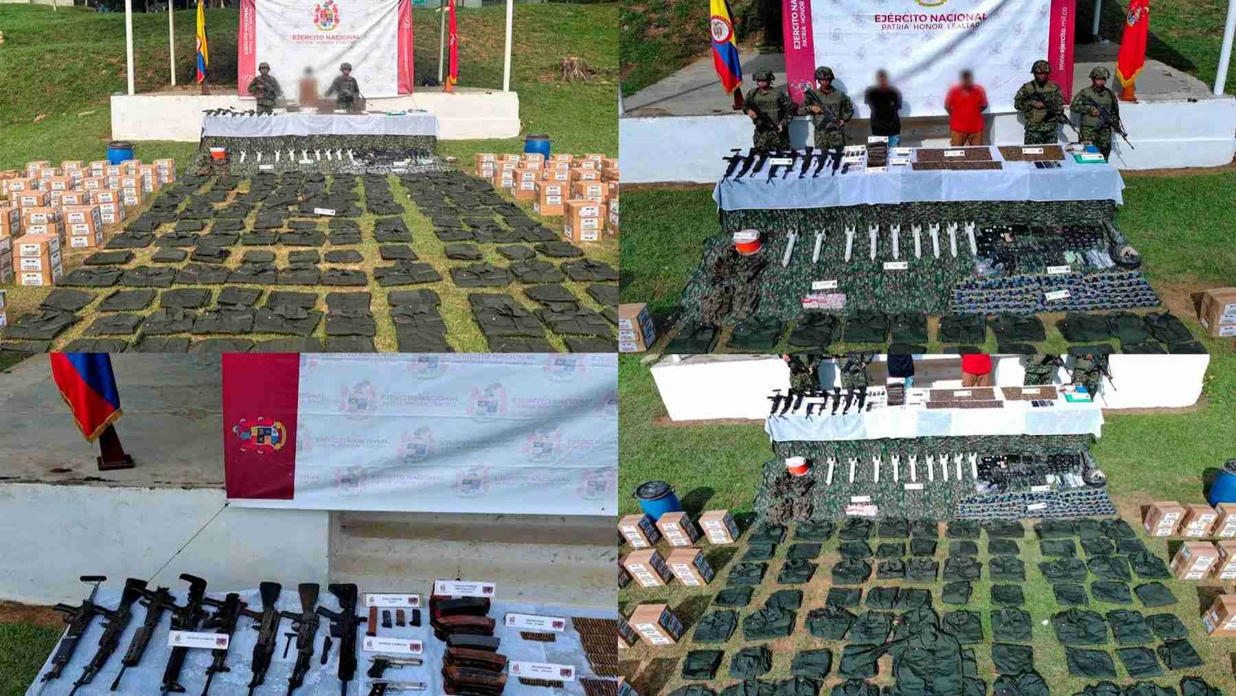 Operación militar deja dos capturas y un menor recuperado