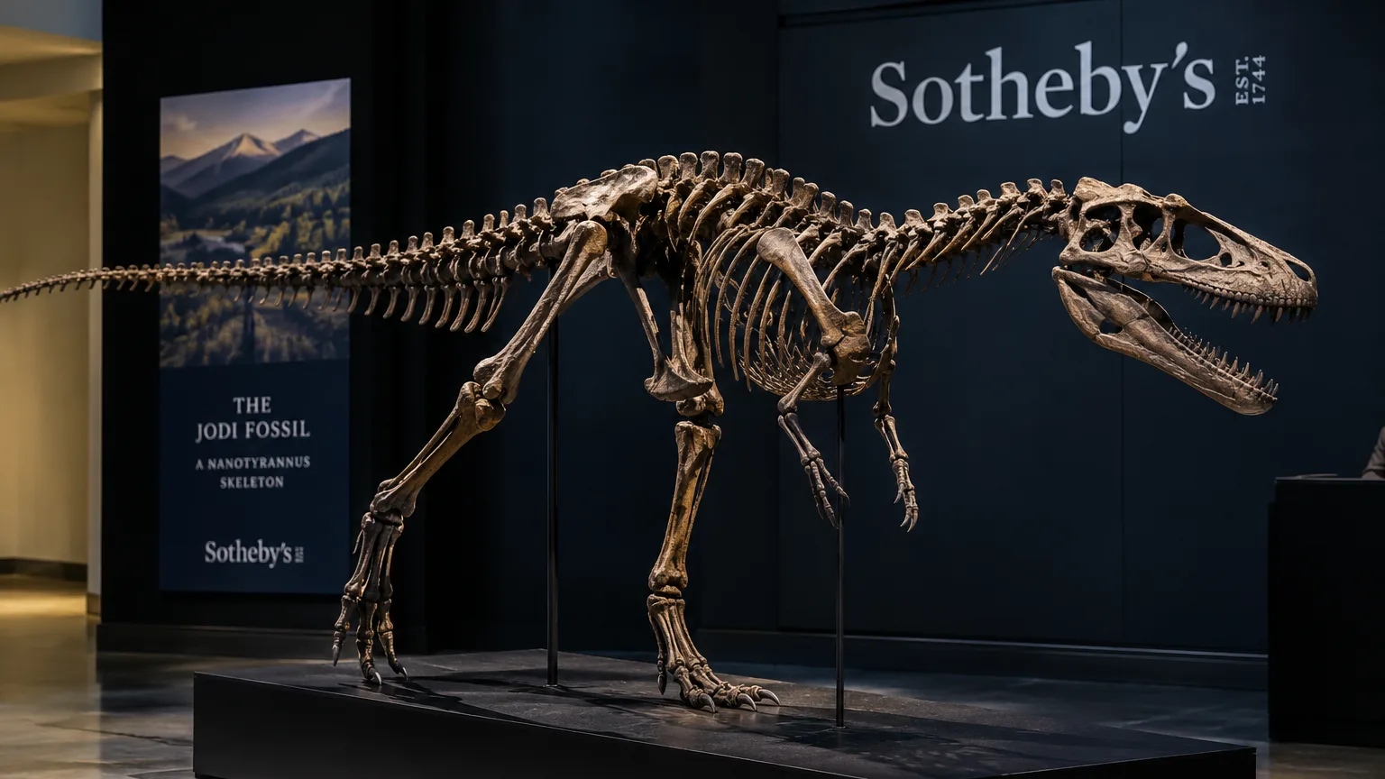 Un dinosaurio de 67 millones de años se vende por 47,3 millones de dólares