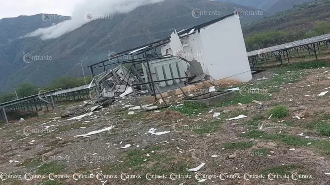 Ataque con explosivos contra granja solar en Taminango dejó millonarios daños materiales