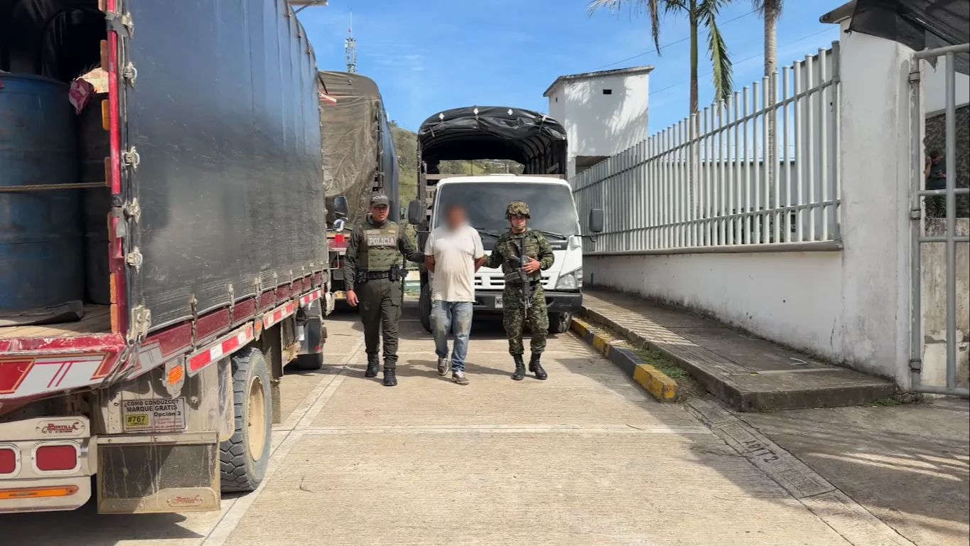 Policía captura a una persona e incauta combustible avaluado en $135 millones en El Peñol