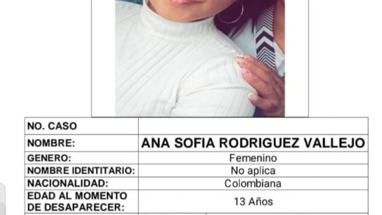 Familiares solicitan la colaboración de la comunidad para encontrar a una menor de 13 años