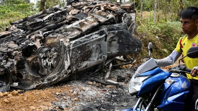 Ataque a caravana fúnebre en Piedecuesta deja seis heridos y un fallecido