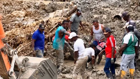 Derrumbe en mina de Santa Bárbara de Iscuandé deja 14 muertos
