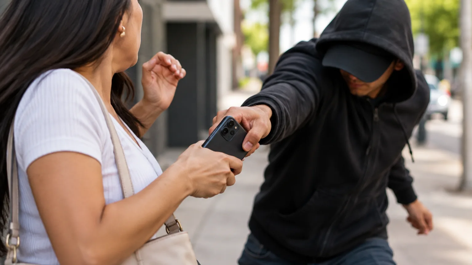Buscan a hombre señalado de hurtar celular mediante intimidación en el sur de Cali