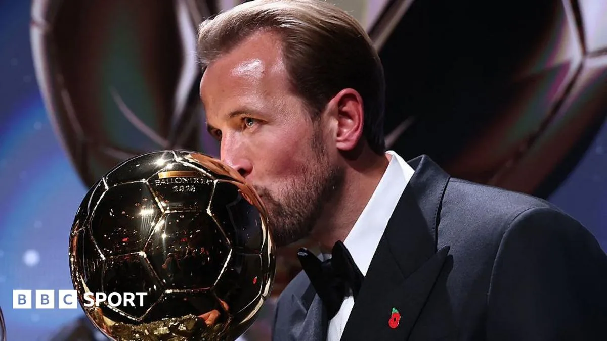 Harry Kane gana su primer Balón de Oro