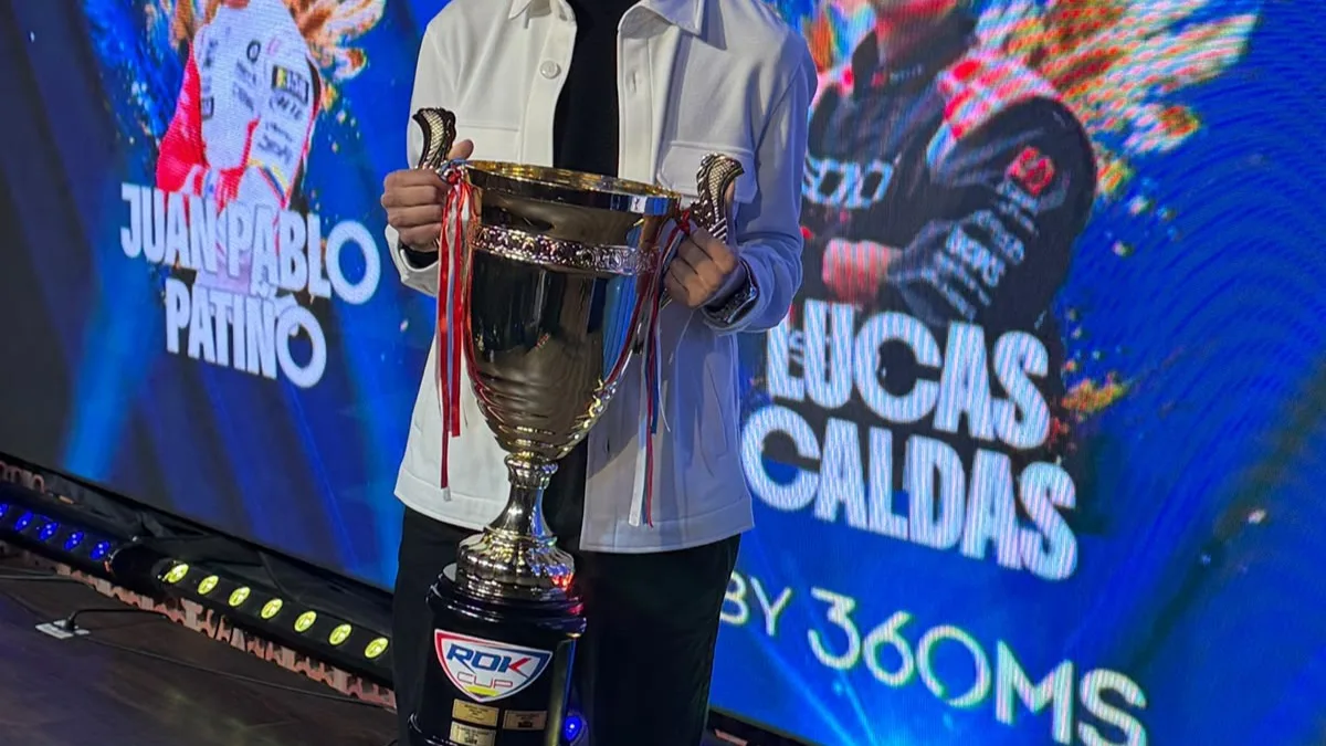 Juan Pablo Patiño, piloto del año en Colombia y con destino a Las Vegas