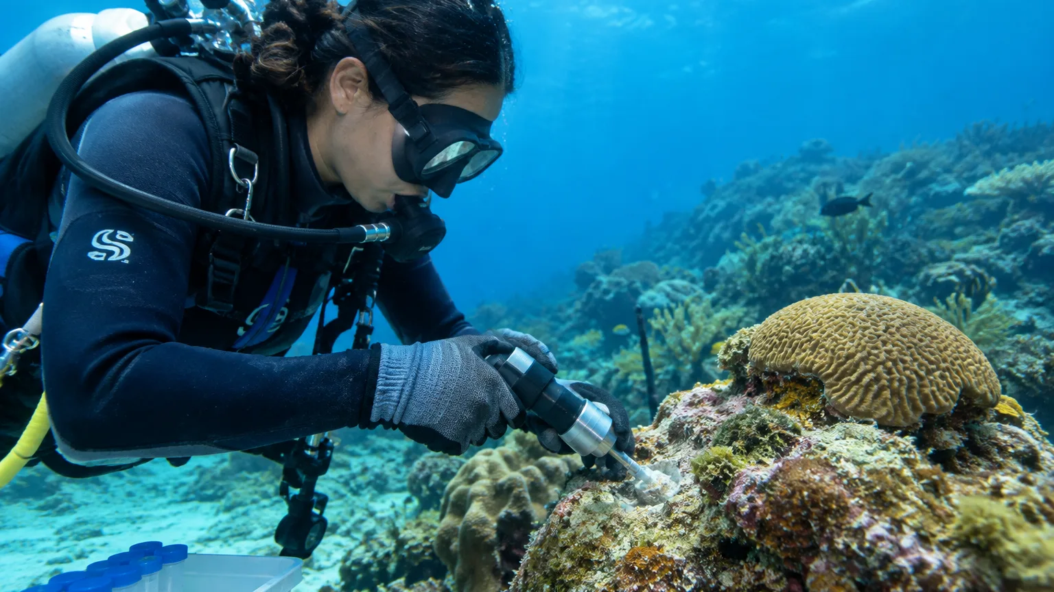 Científicos estudian corales del Caribe colombiano para conocer el pasado del océano