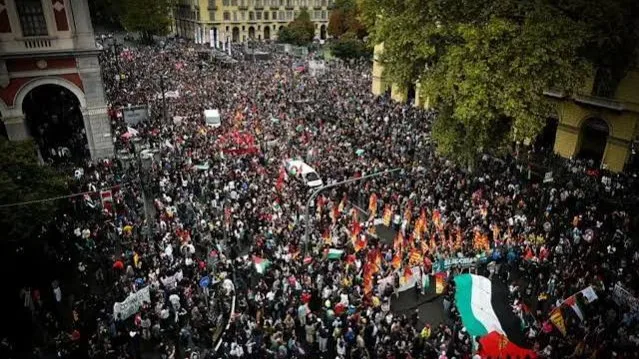 Italia enfrenta fuertes protestas