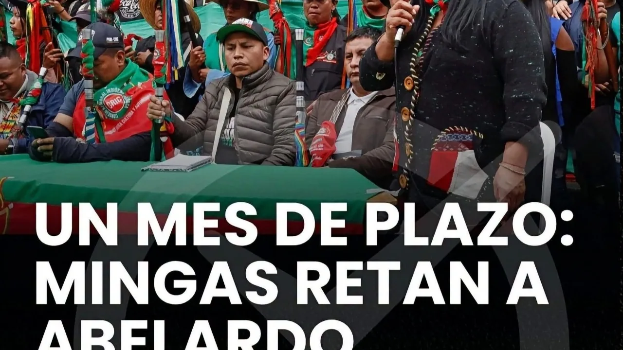 ¡Ultimátum en el Cauca! Indígenas le dan un mes al Gobierno para abrir diálogo directo