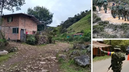 Ejército investiga denuncias por presuntos saqueos en viviendas cuatro veredas de Linares.