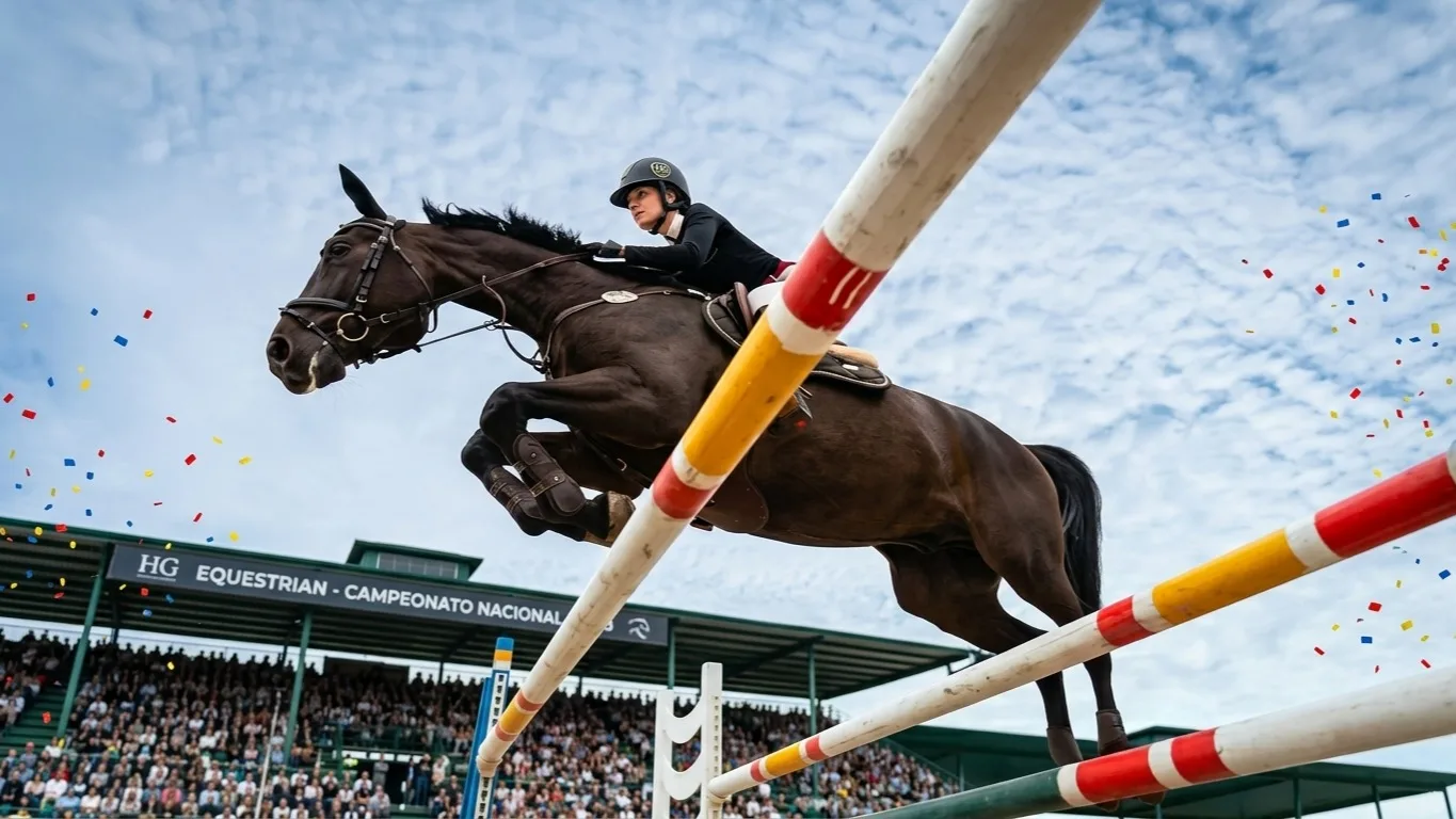 La caleña Paulina Morango conquistó el título de salto ecuestre en Panamá