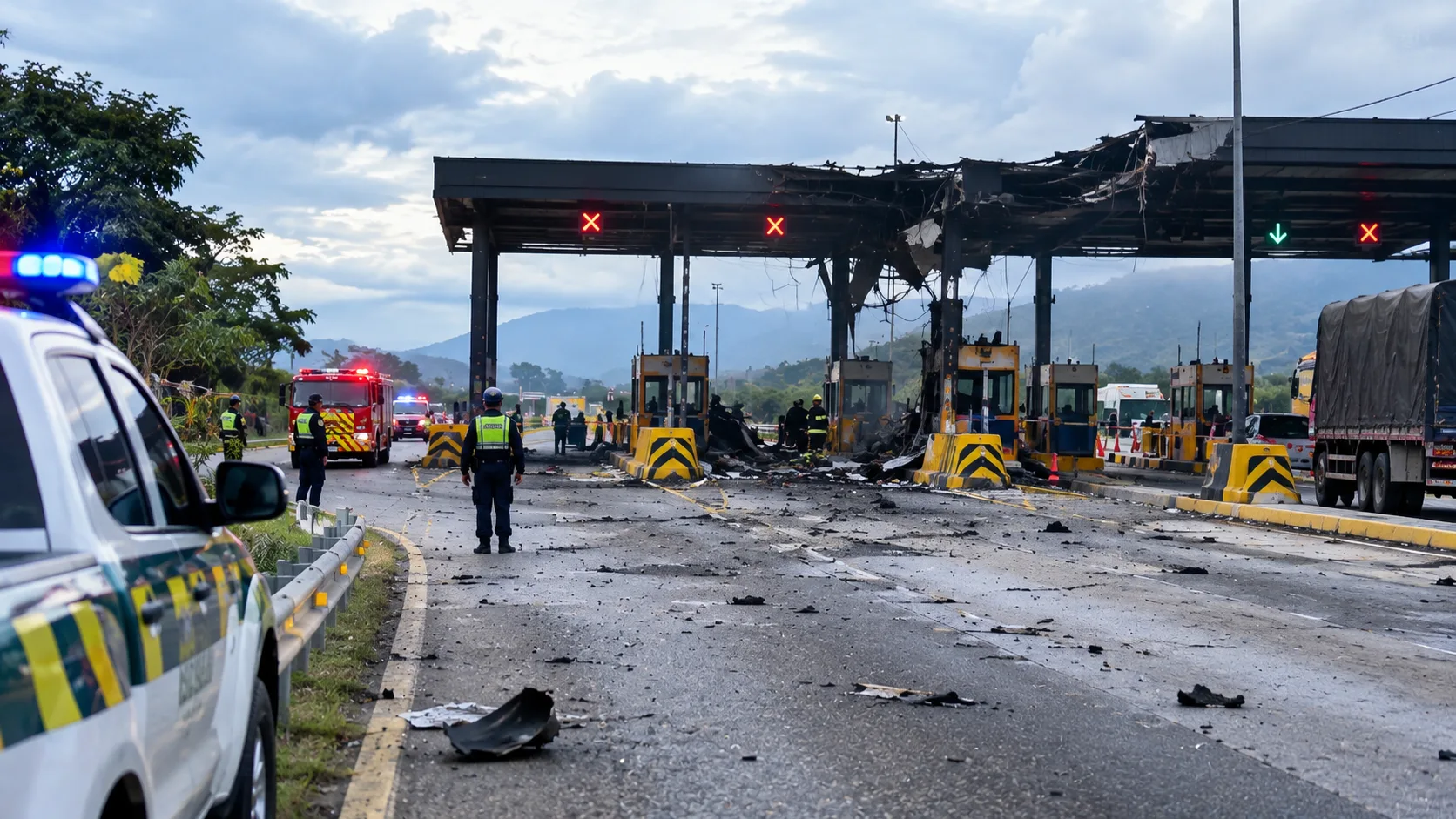 Ataque con carro bomba en Casanare deja cuatro mujeres heridas en Colombia