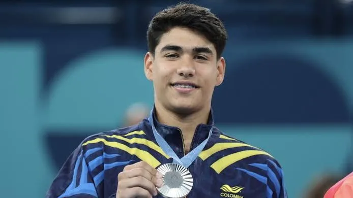 Ángel Barajas brilló con la selección colombiana en el Mundial de Gimnasia de Róterdam