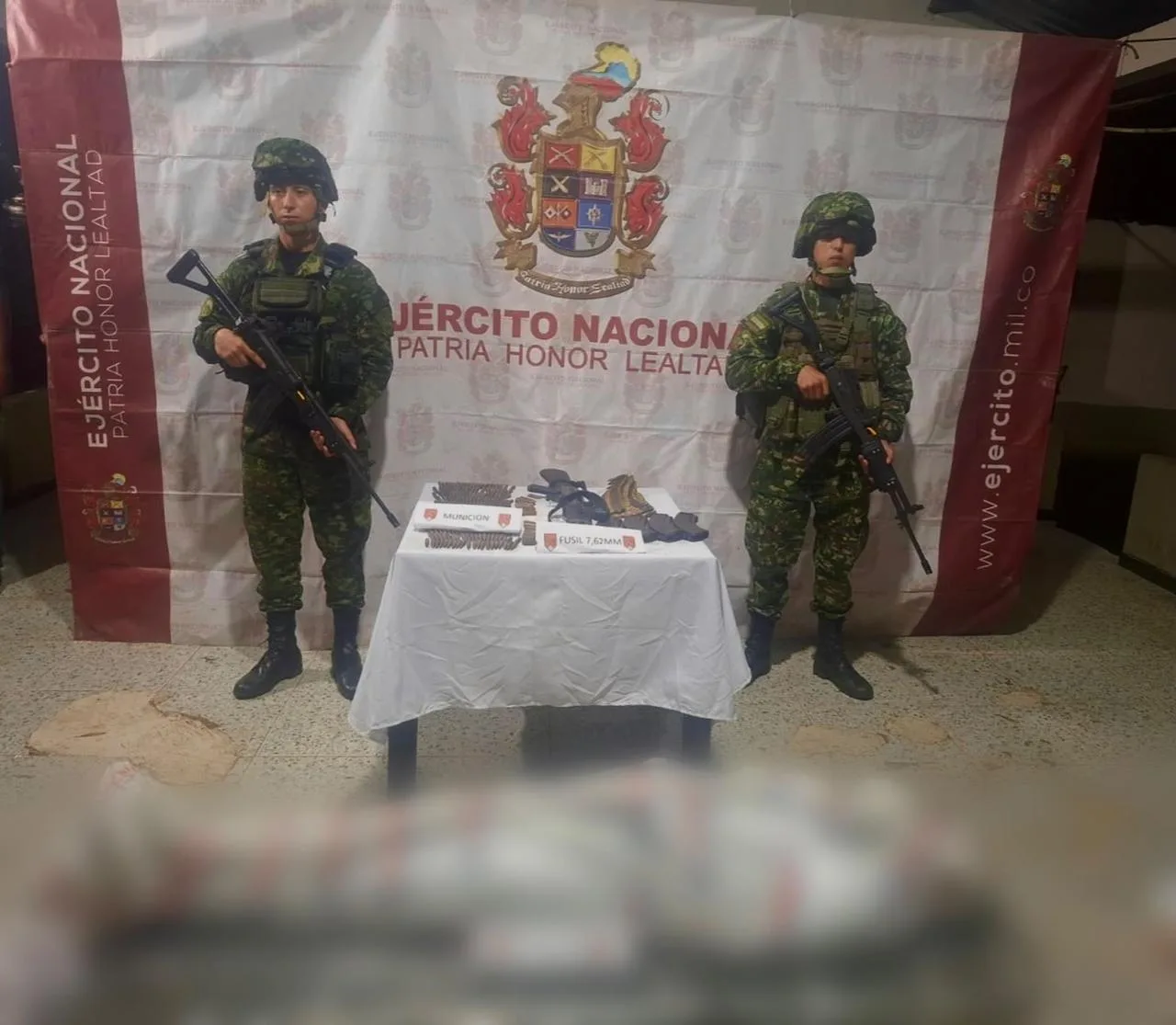 Combates del Ejército en Anori
