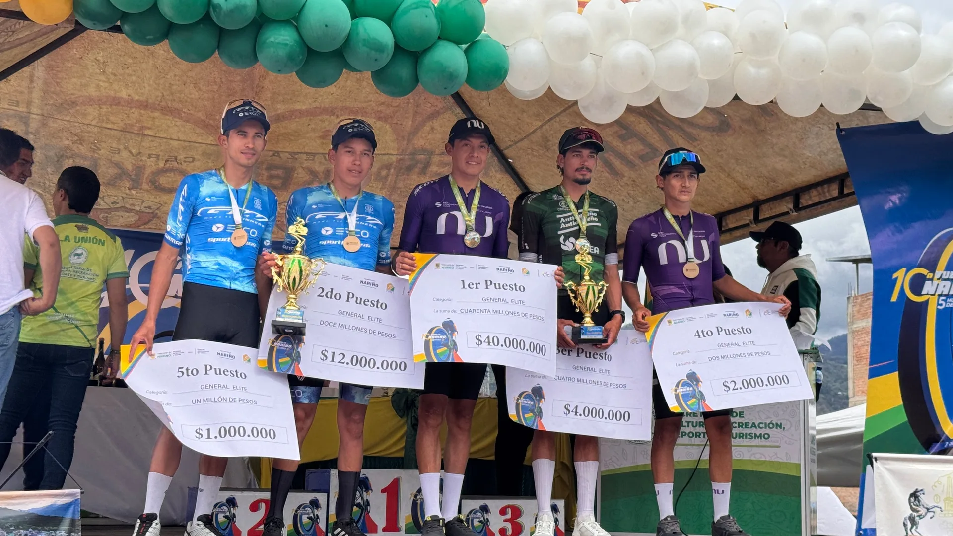 Rodrigo Contreras y Ana Sofía López conquistaron la Décima Vuelta a Nariño
