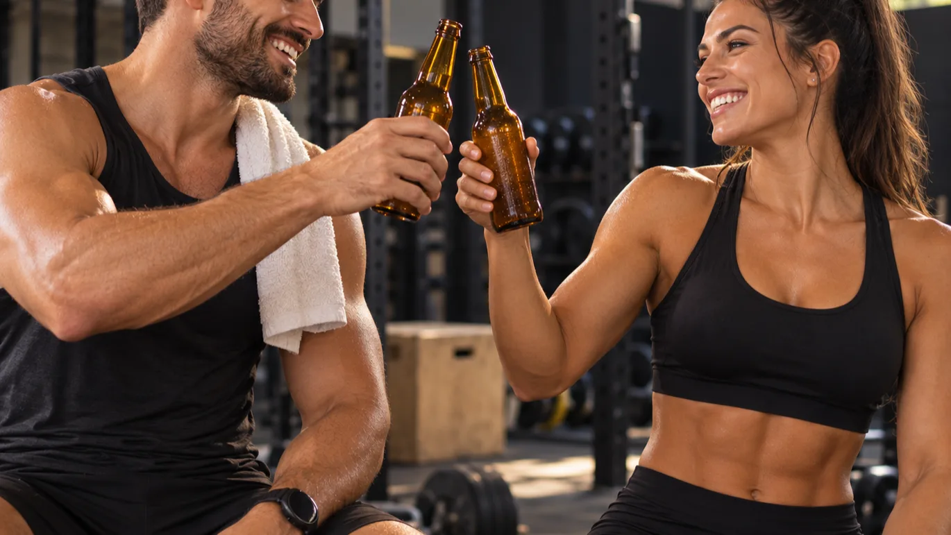 ¿Consumir alcohol perjudica el aumento de masa muscular?