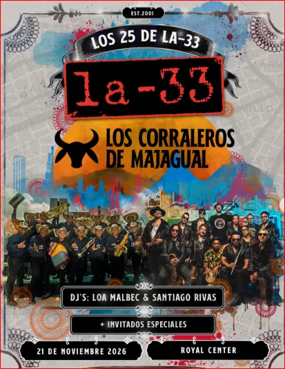 25 años de La orquesta La 33